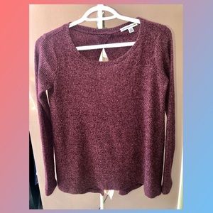 Open Back Knot sweater!!